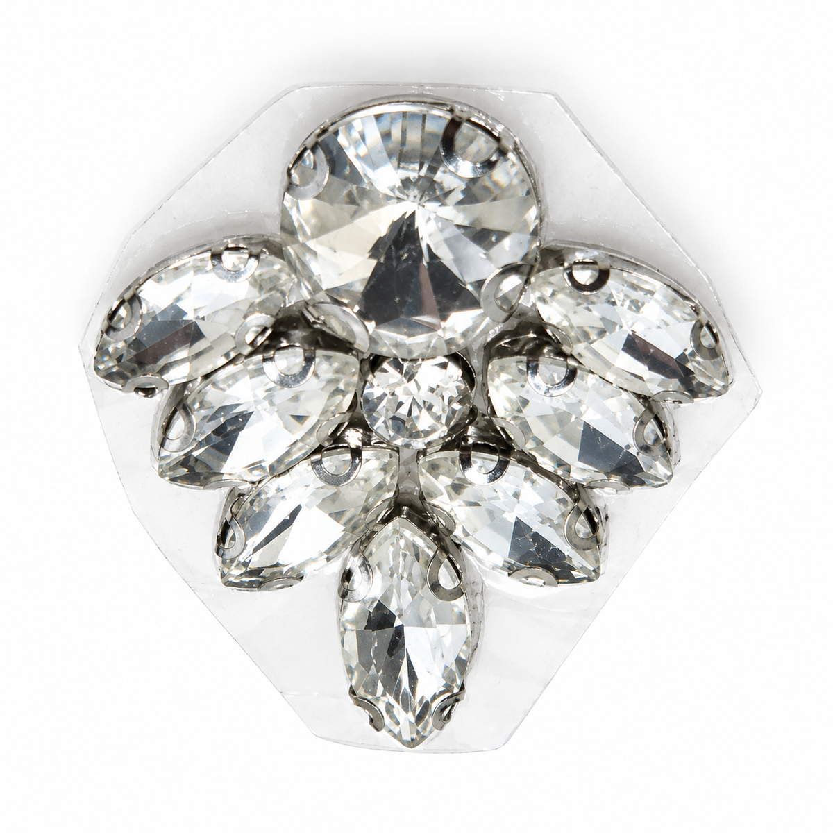 APLIQUE CALOR BASE PLATA 3CM*3CM