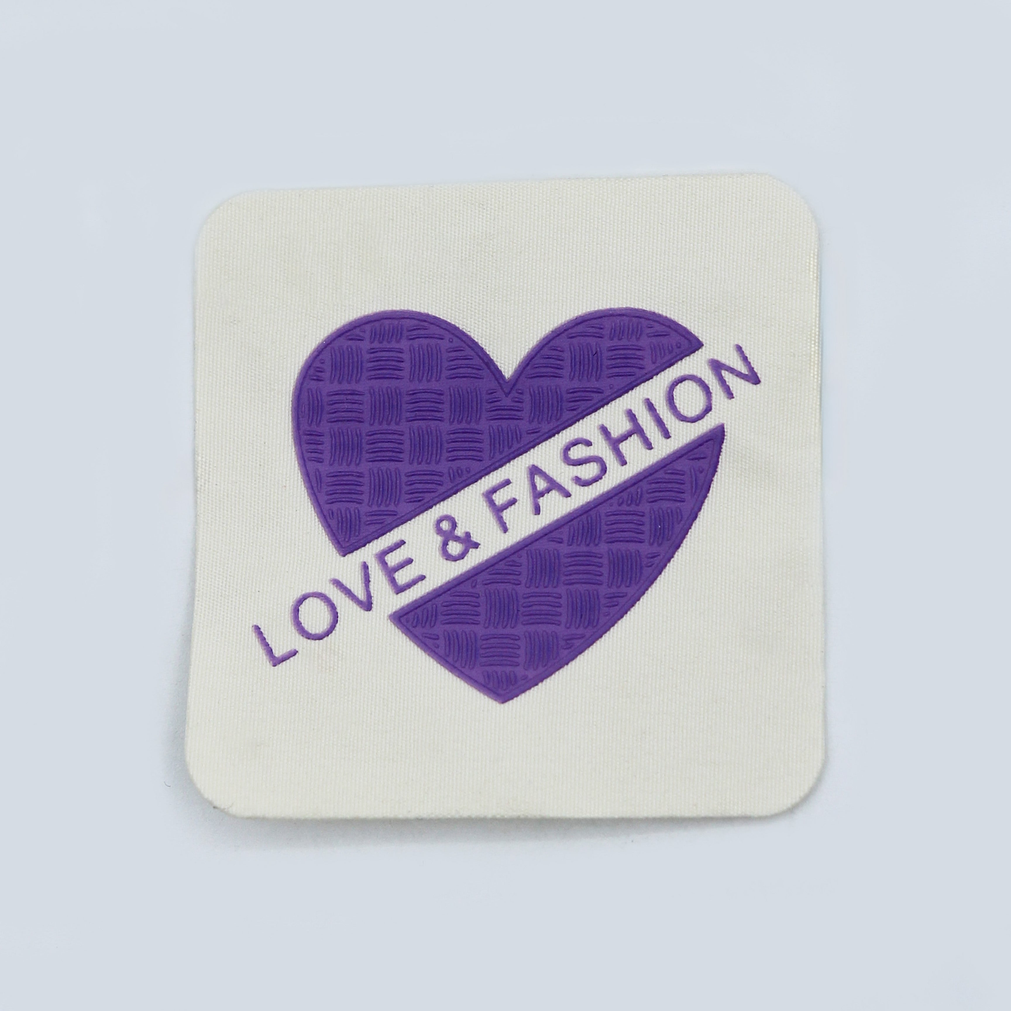 APLIQUE FIGURA CORAZON MORADO LOVE & FASHION