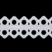 ENCAJE GUIPUR BLANCO 6CM