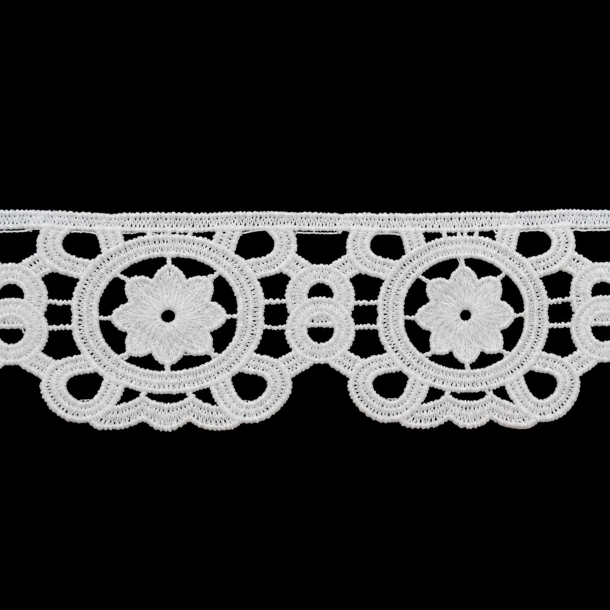 ENCAJE GUIPUR BLANCO 7CM
