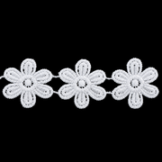 ENCAJE GUIPUR BLANCO 3CM