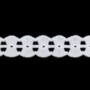 ENCAJE GUIPUR BLANCO 2.5CM